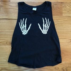 VS Pink Hands Off Tank